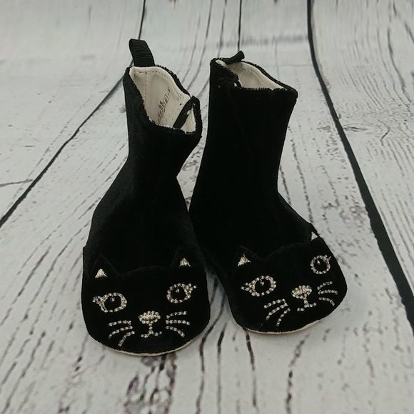 Old Navy Other - Old Navy‎ Black Cat Infant Boots